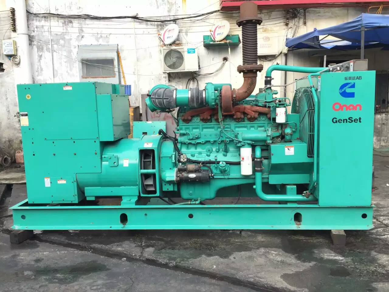 大足租赁发电机-柴油发电机不正常冒烟的原因